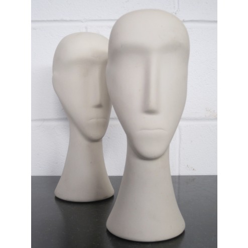 Decorative Head Bust Sculptures c1980s - England