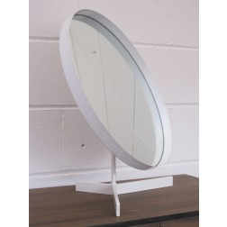 Durlston Designs XL triple prong pedestal vanity mirror by Owen F Thomas c1968 - England