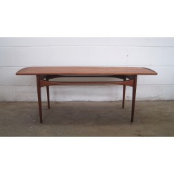 FD503 teak coffee table by Edvard & Tove Kindt-Larsen for France & Son c1962 - Denmark